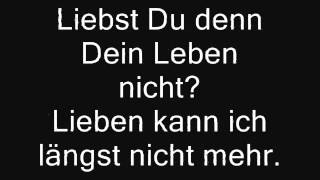 Engelsblut feat Birth Accident - Willst Du dieses Leben? lyrics.wmv