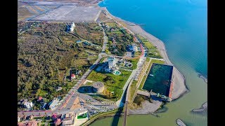 Анаклия - новый город на Черном море. Грузия 4k Dji mavic2 pro