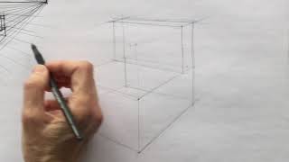 GUIDED TWO POINT PERSPECTIVE CHAIR SKETCH