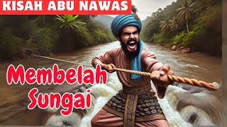 KISAH ABU NAWAS_HUMOR DAN DAN PENUH HIKMAH _Bagaimana dia membelah sungai jadi dua?