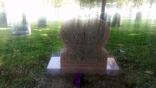 The Grave of Elvis Presley's Cook Mrs Mary Jenkins Langston