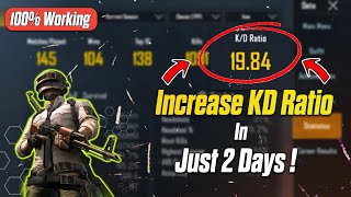 How To Maintain 6+ KD Ratio In PUBG Mobile |How To Increase KD Ratio In PUBG Mobile| New KD System