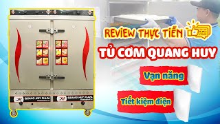 [REVIEW] Trải nghiệm nấu hấp ĐA NĂNG với tủ cơm Quang Huy