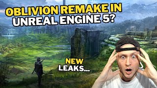 New LEAK Suggests an Oblivion REMAKE Created in Unreal Engine 5!