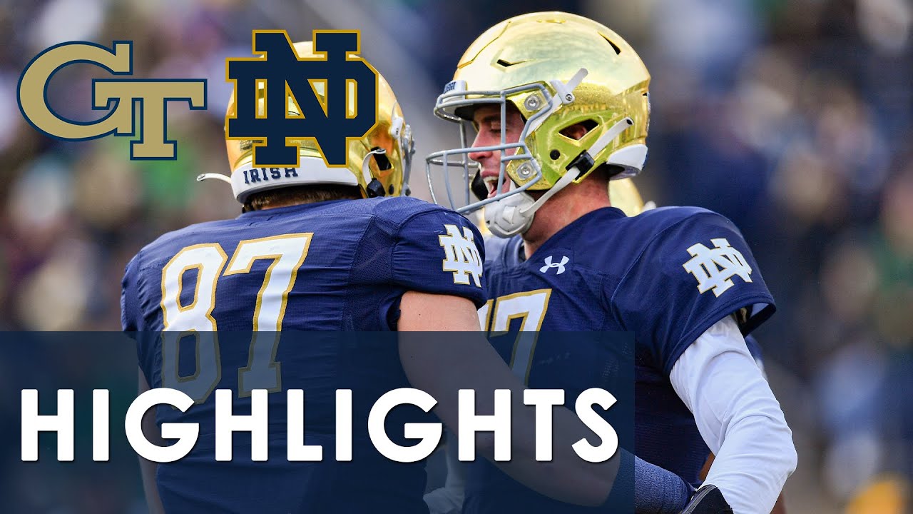 Georgia Tech Vs. Notre Dame | EXTENDED HIGHLIGHTS | 11/20/2021 | NBC ...