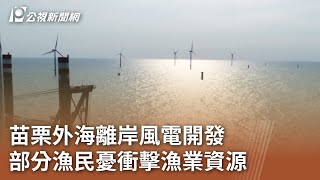 苗栗離岸風電開發  漁民憂衝擊漁業資源｜20231130 公視中晝新聞