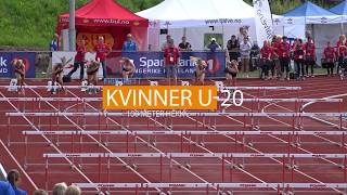 110 Meter Hekk Finale - Junior NM Friidrett 2016