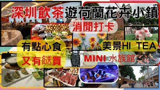 [ HEA .玩.遊 - 29 ]深圳食玩一日 | 名典酒樓飲茶食點心 | 仲有餸買 | 荷蘭花卉小鎮 | 消閒 | 打卡 | 花卉 | 寵物 | MINI水族館 | 古歐式咖啡廳 | 清幽茶館 謝謝