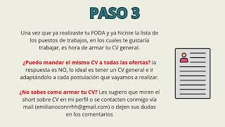 Estrategias para conseguir trabajo