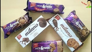 Parle Platina Collection Cookies, Choco Rolls and other