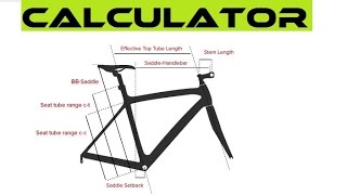 Best Online Bike Fit Calculator - How To Choose The Right Bicycle Frame Size.