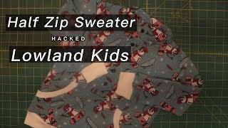 Half Zip Sweater Tutorial *Modified*