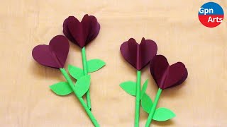 DO It Yourself Paper Flowers | Easy and Simple Paper Crafts for Everyone
