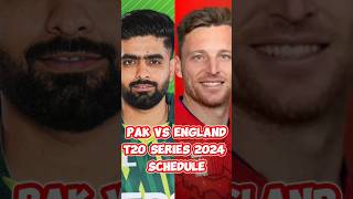 Pak Vs England T20 Series 2024 Schedule #viral #pakvseng