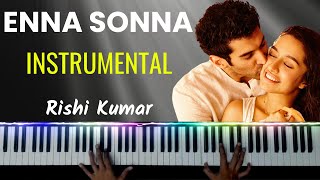 Enna Sona Piano Instrumental | Karaoke | Ringtone | Notes | Arijit Singh | Hindi Song Keyboard
