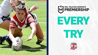 Every NRLW try by the Sydney Roosters