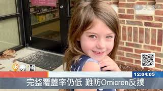 美國5-11歲幼童 開打第三劑輝瑞