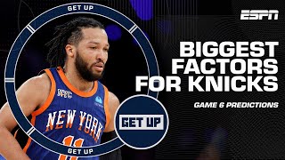 WIN TONIGHT! 🗣️ Can the Knicks make Haliburton a NON-FACTOR?! 🤔  | Get Up