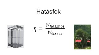 Hatásfok kiszámítása