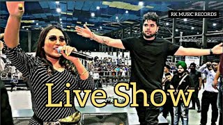 Afsana Khan with Ninja ( Live Stage Performance ) Munde Chandigarh Sehar De