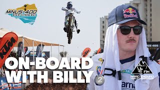 Billy Bolt's Minus 400 Extreme Desert Race Second Place POV Footage 🥈