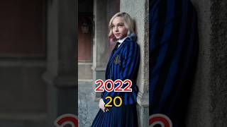 Wednesday 1. Sezon (2022) Cast Then and Now #shorts #thenandnow #wednesday  #ytshorts #netflix