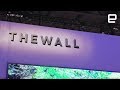 The Wall: Samsung's MicroLED TV at CES 2018