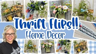 Thrift Flips Home Decor || Upcycling Items to Make and Sell for Profit || Pinter