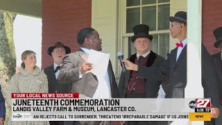 Local organizations commemorate Juneteenth