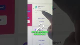FIND ADDRESS BY ZIP CODE with the BULK ZIP-TO-ADDRESS FINDER #botster #automationtools #automation