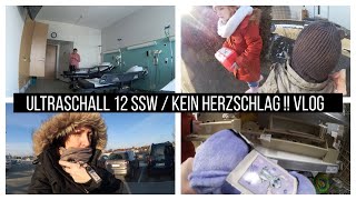 ULTRASCHALL TERMIN 12 SSW 🤰😢 KEIN HERZSCHLAG / Vyzzle D10 Saugroboter / VLOG