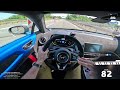 alpine a110r *270km h* review on autobahn