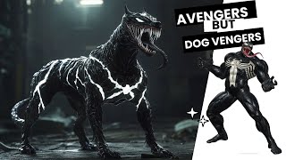 AVENGERS But DOG 🐶 VENGERS 🔥All Characters marvel \u0026 DC 2024 💥