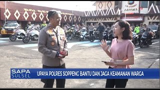 Upaya Polres Soppeng Bantu Dan Jaga Keamanan Warga