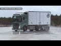 Volvo Trucks - Increased safety on slippery roads with Volvo Trucks' Stretch Brake