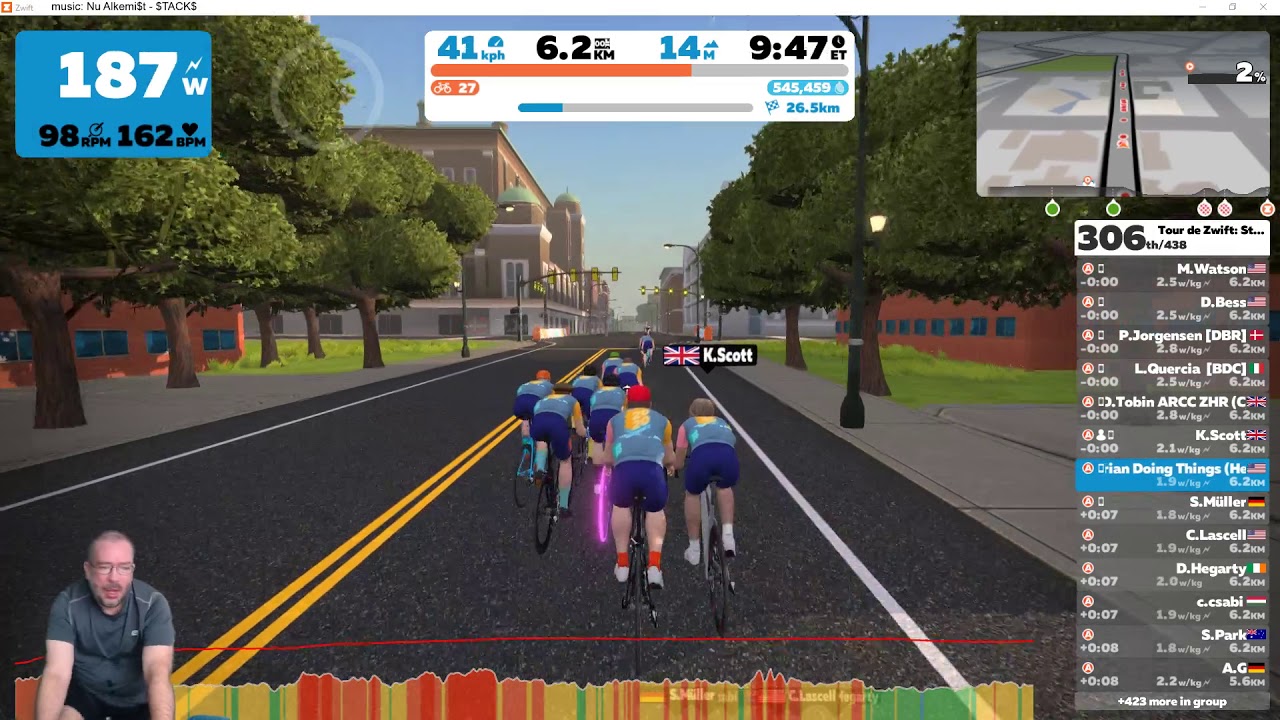 Tour De Zwift 2020 - Stage 6 - Richmond - 20200203 - YouTube