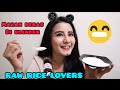 MAKAN BERAS DI BLENDER || RAW RICE LOVERS