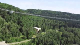 Spaziergang Talsperre Rappbode und auf der längsten TitanRT Seilhängebrücke