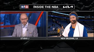 Klay Thompson Joins the Inside Guys After Dropping Season-High 41 PTS In New Orleans