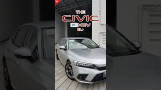 Honda Civic e:HEV EL+ สีเงินลูนาร์ #Honda #Civic #eHEV