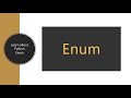 Learn about python Enum