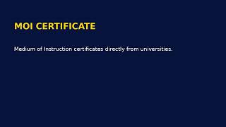 Transcript, MOI & Degree Attestation Service | Easy Process