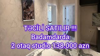 TƏCİLİ SATILIR ! Badamdarda 2 otaqlı mənzil 138.000 azn 0705452222 #ev #emlak #bakı #bina