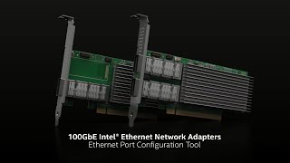 Versatile Port Configuration for 100Gb Intel Ethernet Network Adapters