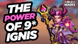 Idle Heroes - The POWER of 9 Star Ignis!!! Account Tune-Up Madara