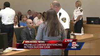 Sister, father of Conrad Roy III speak at Carter's sentencing