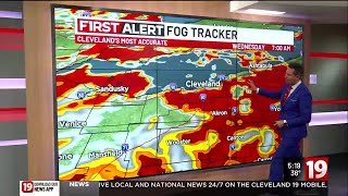 Northeast Ohio weather: Areas of fog tonight, cloudy and seasonable for Christmas