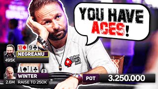 INSANE Daniel Negreanu Poker Reads That Will Blow Your Mind!