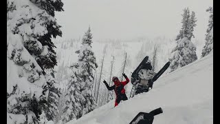 Kelkkailua -23, Retki Kanadaan, Päivä 2. Snowmobiling @CarlKusterMountainPark