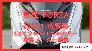 新型フォルツァ　2025.1.16販売